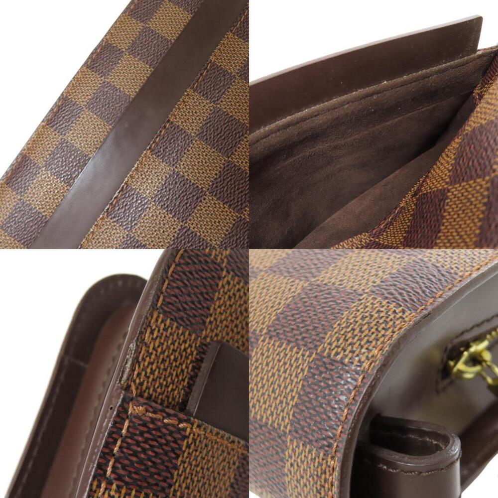 LOUIS VUITTON Brown Damier Canvas Clutch Bag - Picture 9 of 11